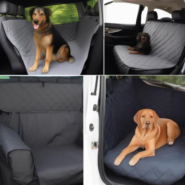 Various Dog Car Seat Covers