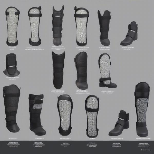 Various boot guard designs for different car models