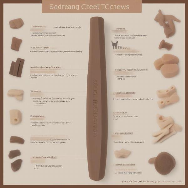 Variety of CET Chews