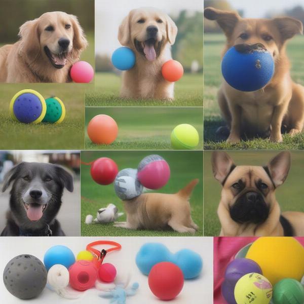 Different Types of Dog Balls Including Jolly Ball Alternatives