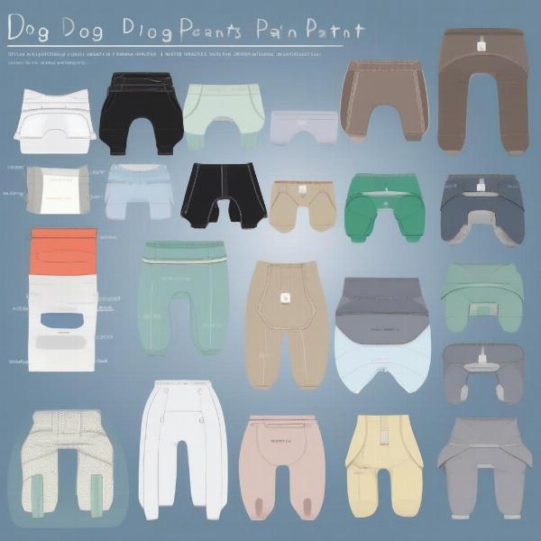 Different Types of Dog Period Pants