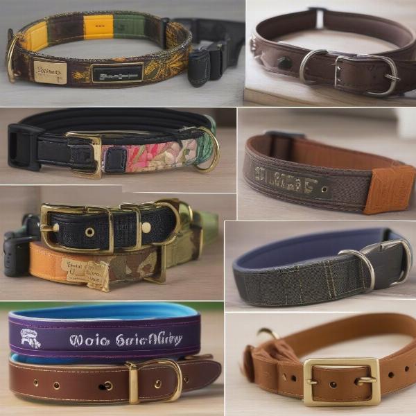 Different Types of Personalized Dog Collars