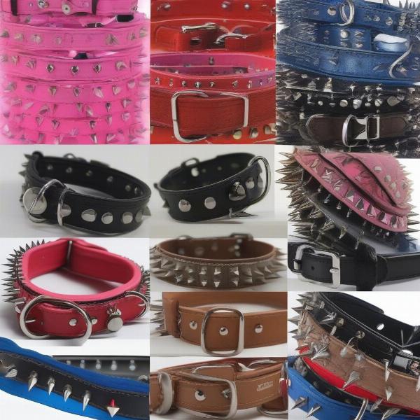 Different Types of Spiked Collars