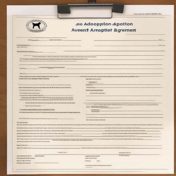 Dog Adoption Agreement - Adopter Responsibilities