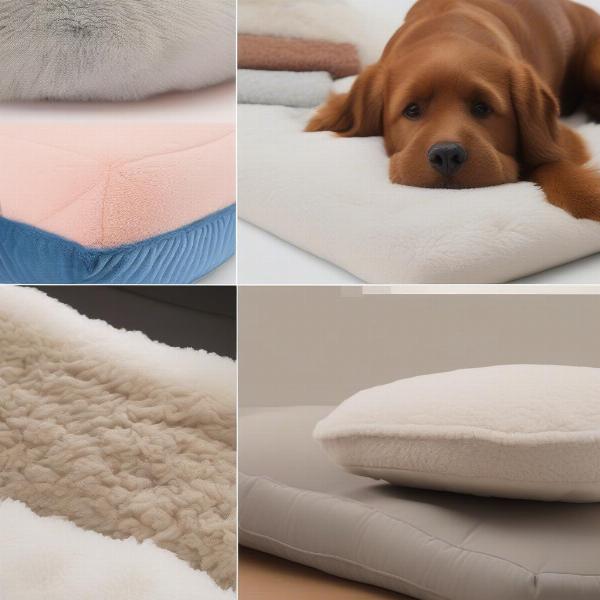 Different Dog Bed Materials