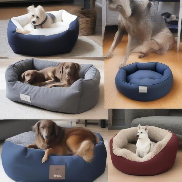 Dog Bedding Size and Color Choices