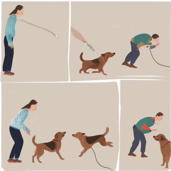 Addressing common dog behavior issues: barking, leash pulling, and jumping.