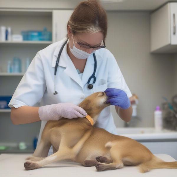 Medical treatment for a dog bite