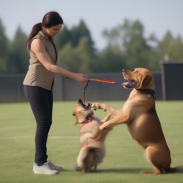 Dog bite prevention training