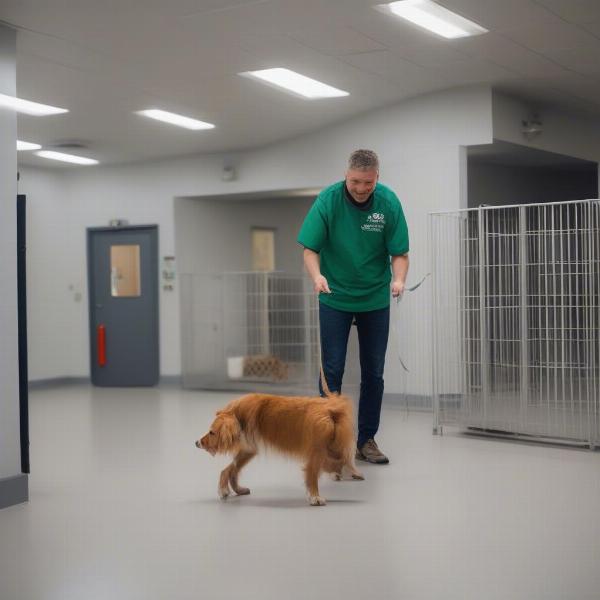 Clean Dog Boarding Facility in Dublin