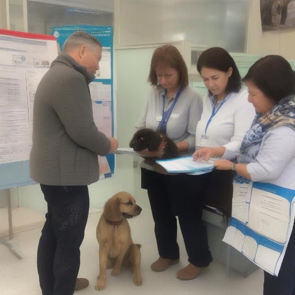 Dog Breeder Showing Health Records