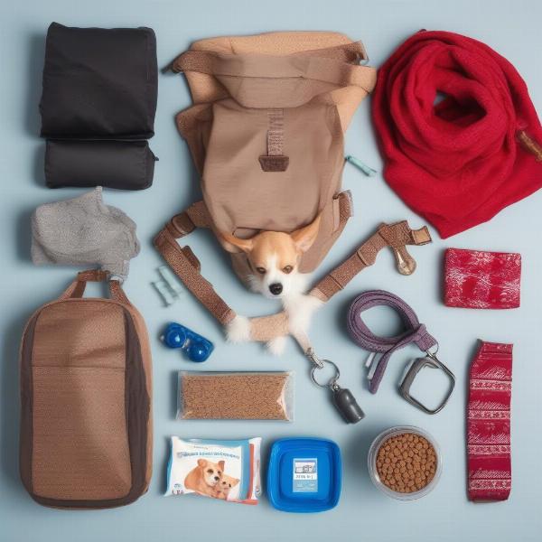 Dog Christmas Travel Essentials