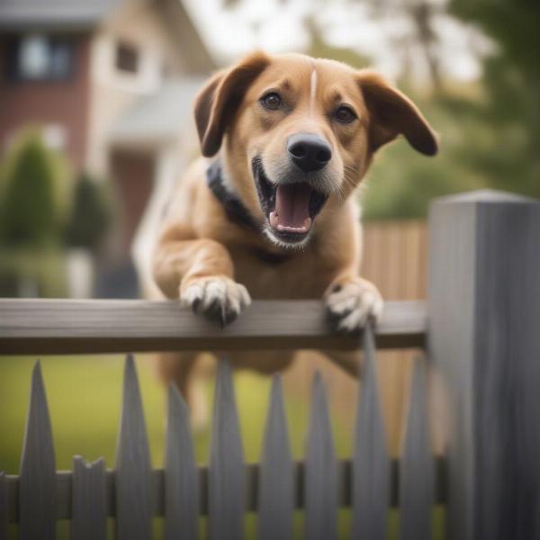 Dog Climbing Fence: Reasons