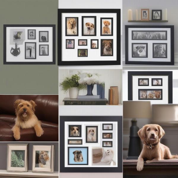 Creative Display Ideas for Dog Collar Memorial Picture Frames