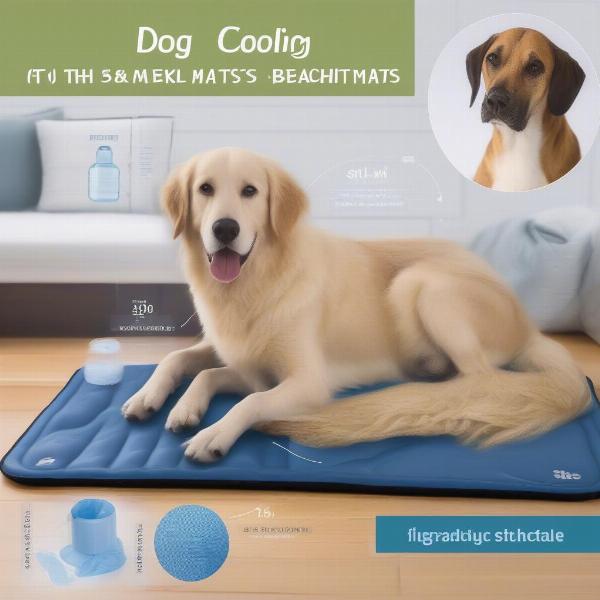 Dog cooling mat types available in New Zealand