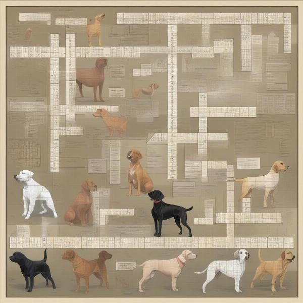 Advanced Dog Crossword Puzzle