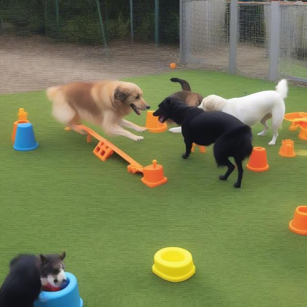 Enrichment Activities at Dog Day Care in Guildford