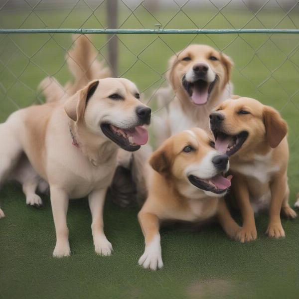 Dog Daycare Bismarck ND Dog Playing