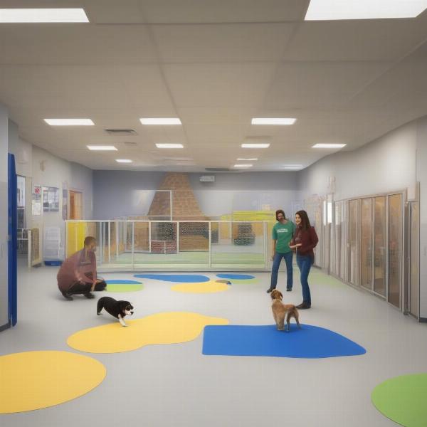 Touring a Dog Daycare Facility