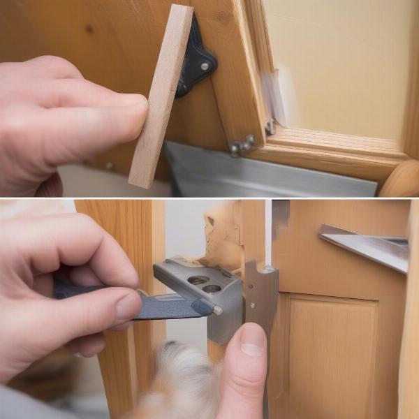 Installing a Dog Door in a Wooden Door