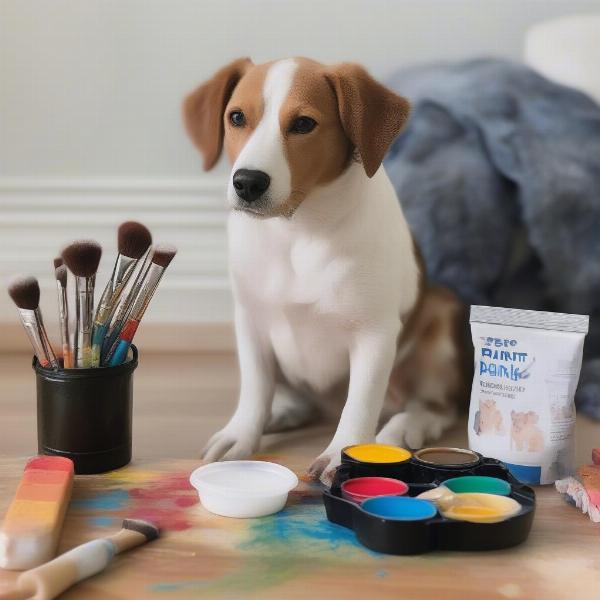 Dog Face Painting Supplies