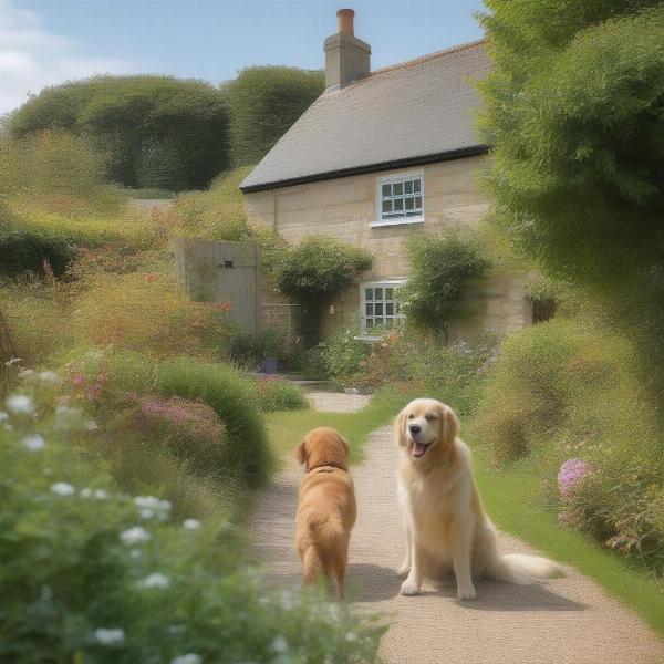 Dog-friendly cottage near a beach in Wales