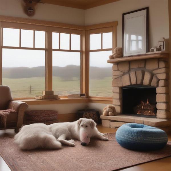 Dog-friendly cottage interior in Woolacombe