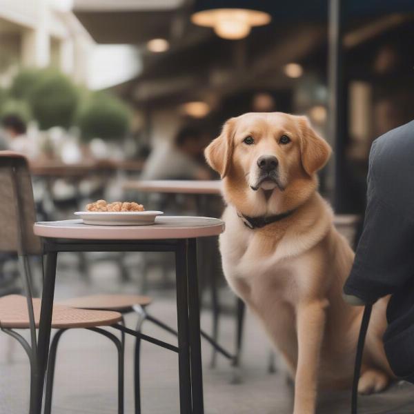 Dining out with your dog