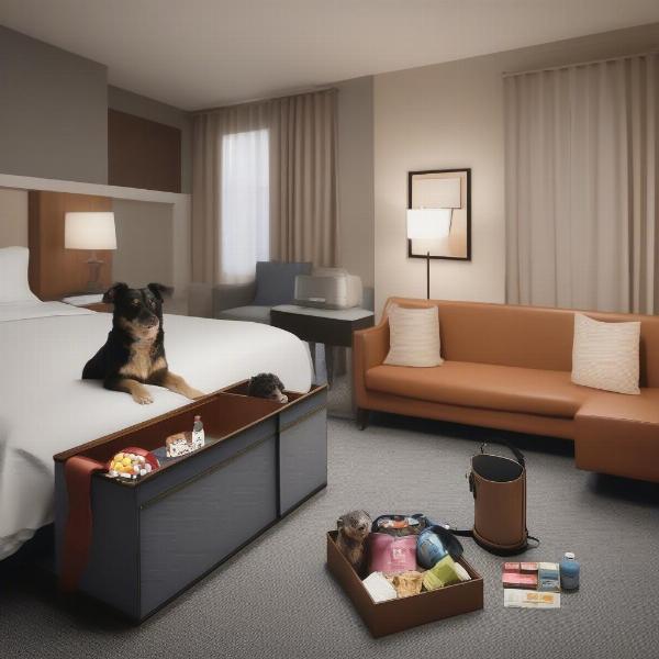 Dog-friendly hotel amenities in Lincoln