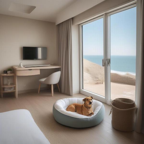 Dog-Friendly Hotel Room