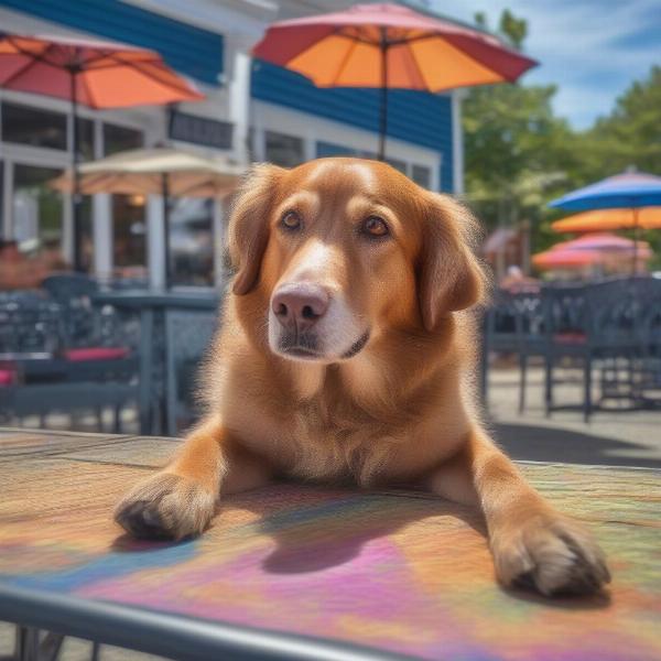 Dog-Friendly Patio Dining on Cape Cod