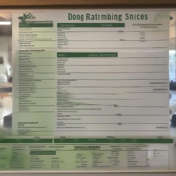 Dog Grooming Price List in Santa Cruz