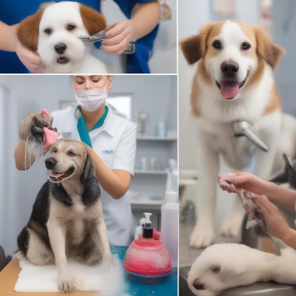 Various dog grooming services in San Marcos, TX