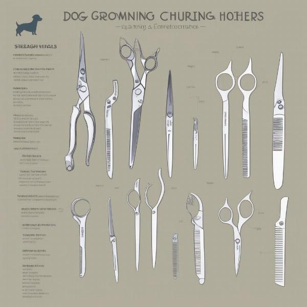 Different Types of Dog Grooming Shears