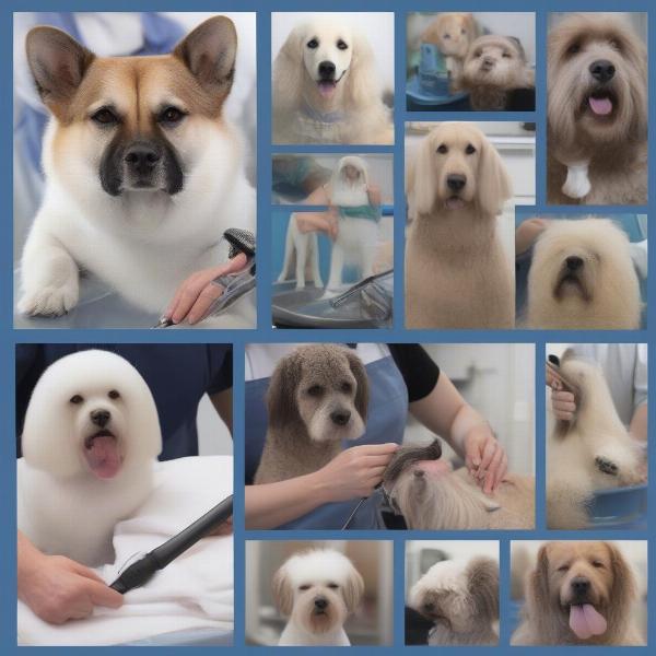 Various dog grooming services available in Worthing