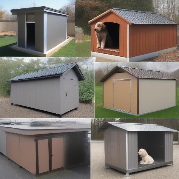 Common Dog Kennel Roofing Materials