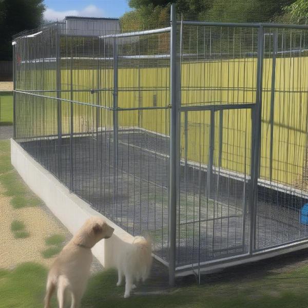 Exercise Areas in Dog Kennels Carlow