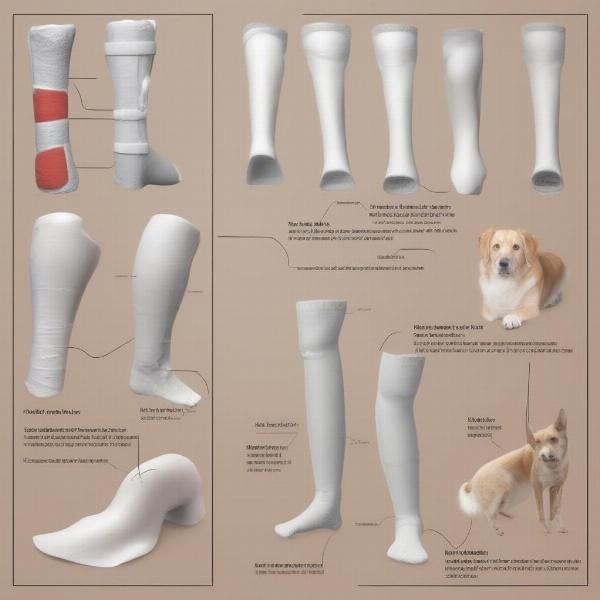 Different Types of Dog Leg Casts