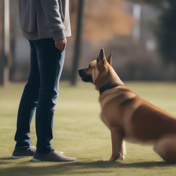 Dog Observing Behavior