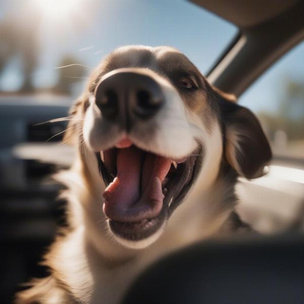 Dog Overheating in Car