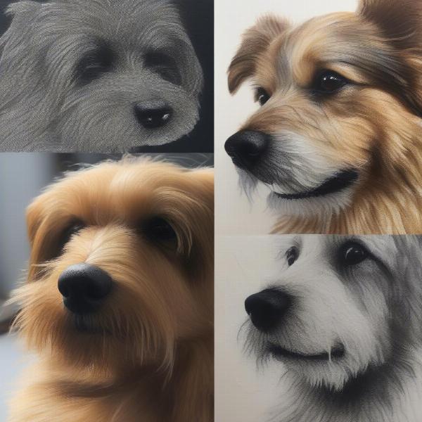 Dog Painting Acrylic Techniques