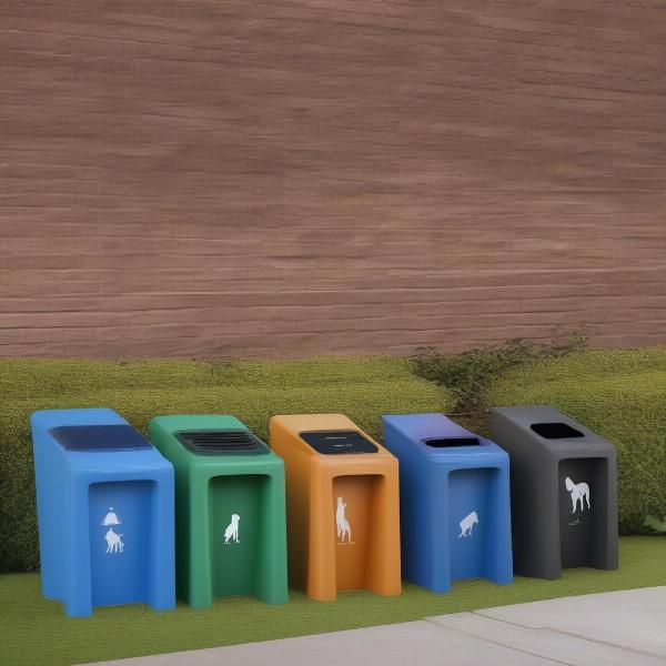 Types of Dog Poop Bins