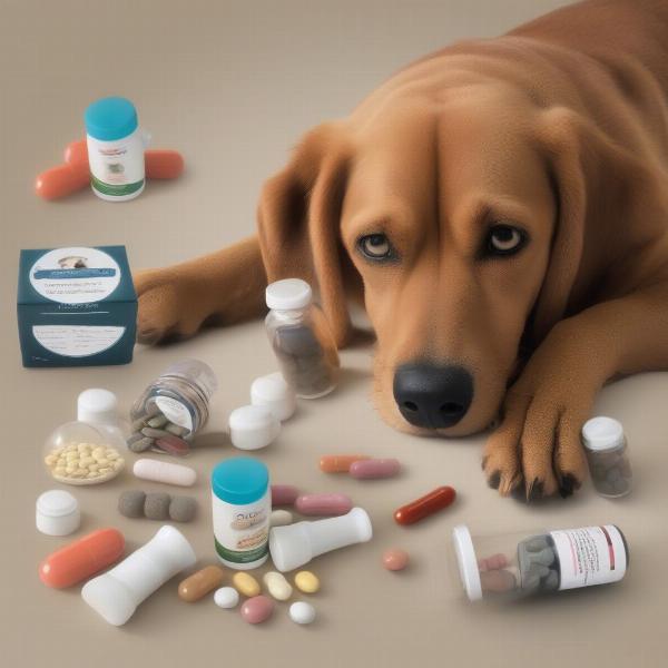 Various Dog Supplements for Cushing's Disease