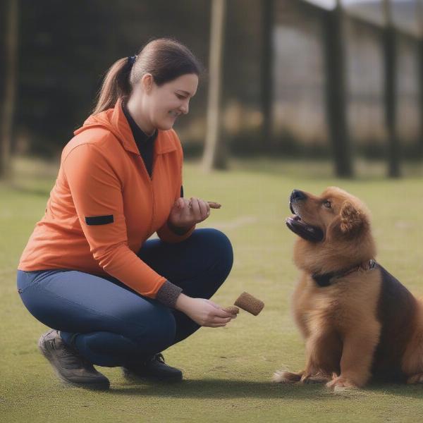 Dog training in Newport Gwent focusing on obedience commands