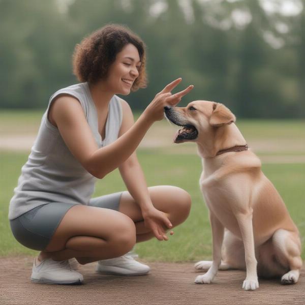 Dog Training with Treats