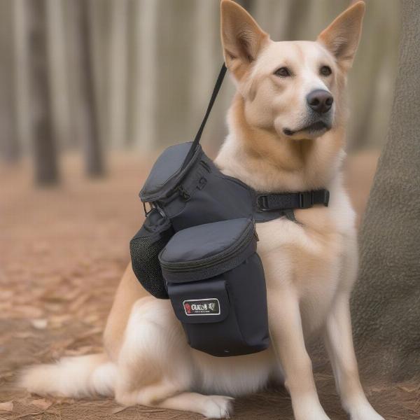 Dog Treat Bag with Multiple Pockets