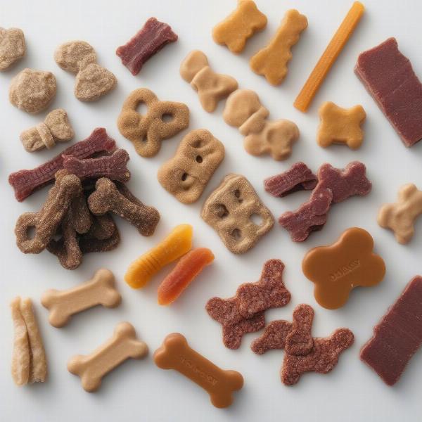 Variety of Dog Treats