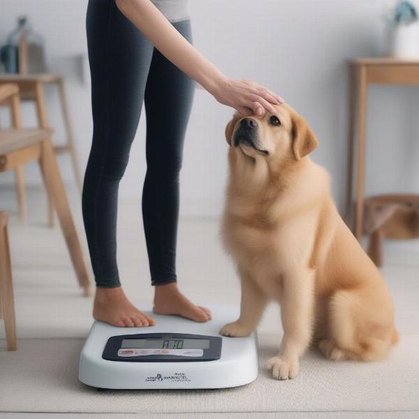 Measuring a Dog's Weight