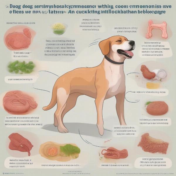 Dog Showing Symptoms of Intestinal Blockage