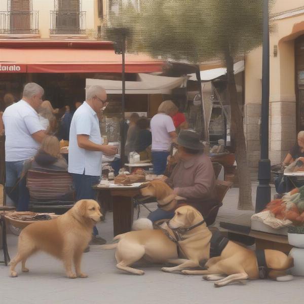 Dogs in Spanish Daily Life